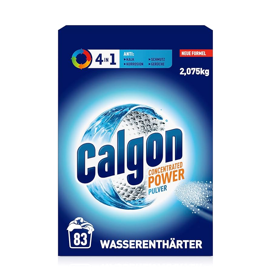 پودر جرم‌گیر ماشین لباسشویی کالگون ۲۵۰ گرم اصلی Calgon