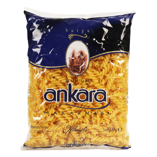 ماکارونی پیچی ۵۰۰ گرمی اصلی آنکارا Ankara