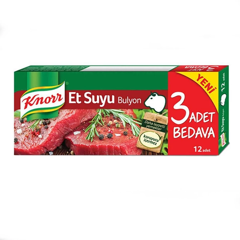 عصاره گوشت کنور 12 عددی ترکیه