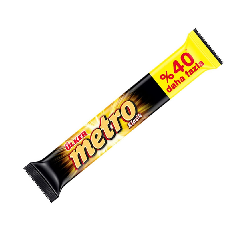 شکلات مترو اولکر مدل کلاسیک ۵۰ گرم اصلی Ülker