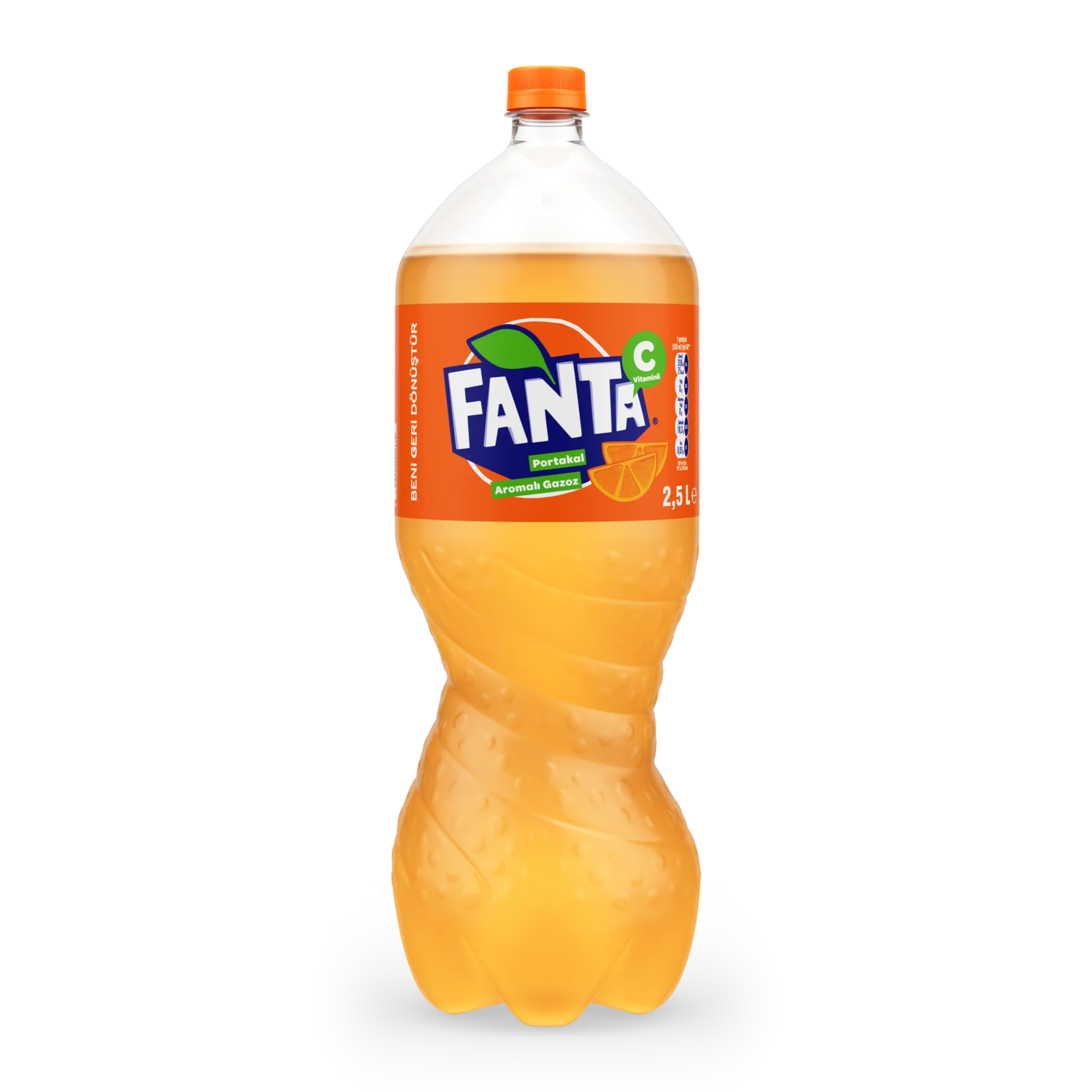 نوشابه فانتا پرتقالی 2.5 لیتری محصول ترکیه
