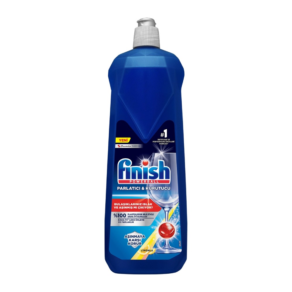 مایع جلادهنده ماشین ظرفشویی فینیش با رایحه لیمویی ۸۰۰ میلی‌لیتر اصل