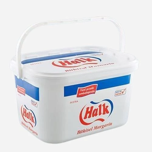 کره گیاهی هالک با عطر وانیل ۴.۵ کیلوگرم اصل ترکیه